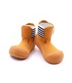 Attipas Zapato Calcetín antideslizante Rain Boots Amarillo
